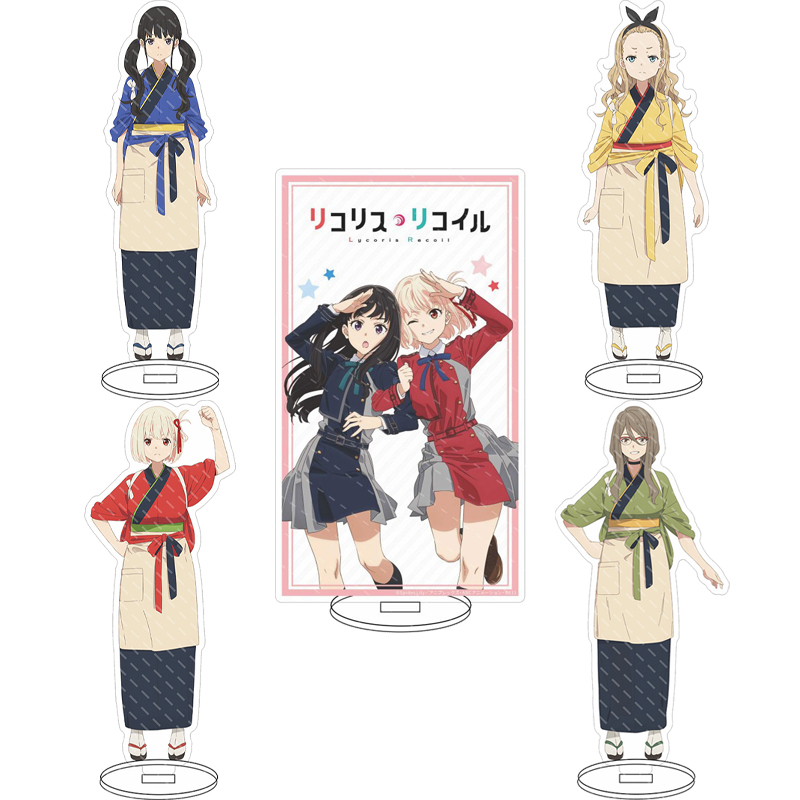 Anime Merchandise Collection - ฟิกเกอร์อะคริลิกตั้งโชว์ อนิเมะ Lycoris Recoil ขนาด 16